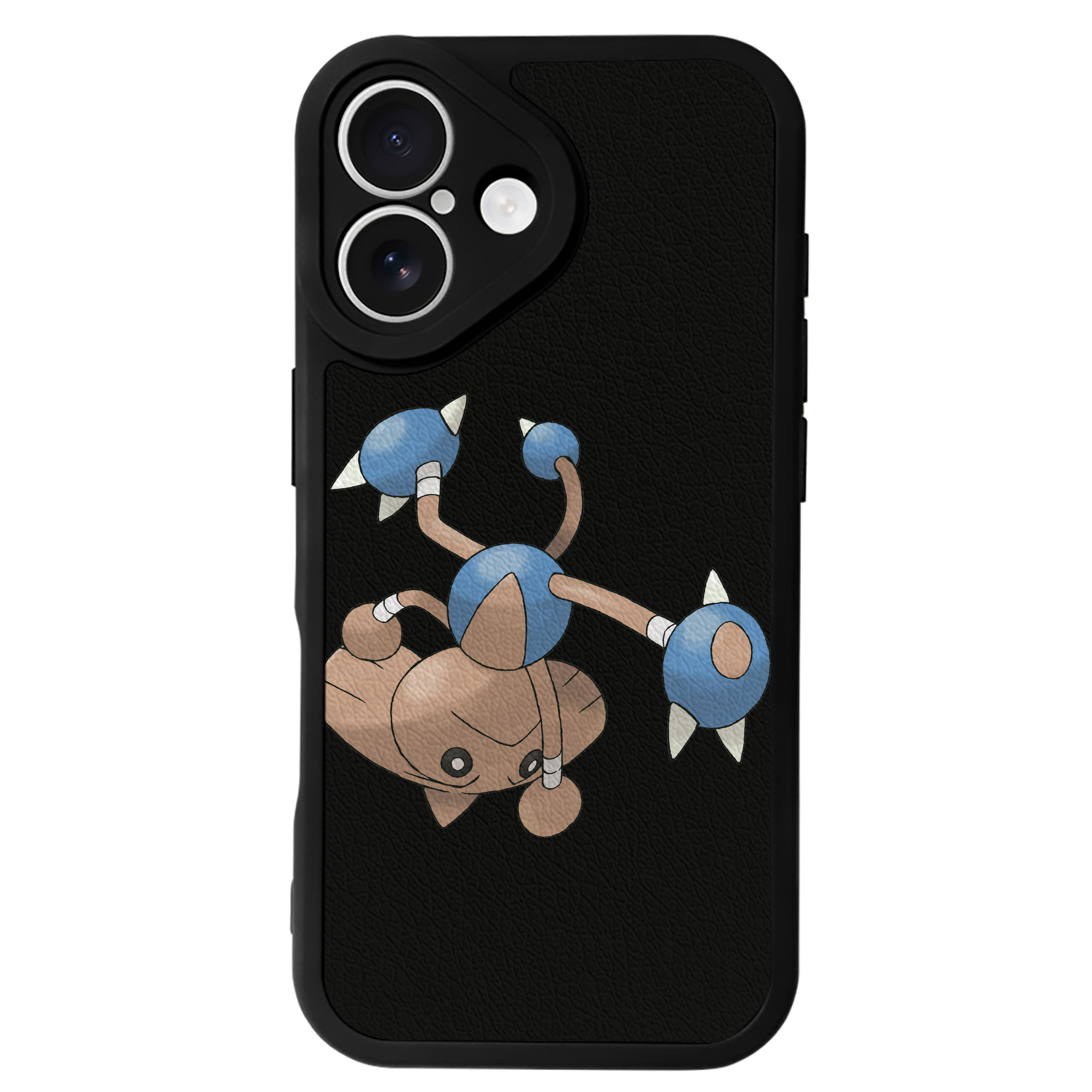 （画像用） ポケットモンスター Pokémon 【iPhone 16シリーズ対応】シリコンスマホケース（レザー調） 材質：シリコン